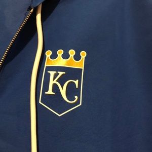 Pink by Victoria Secret Royals Baseball Hoodie